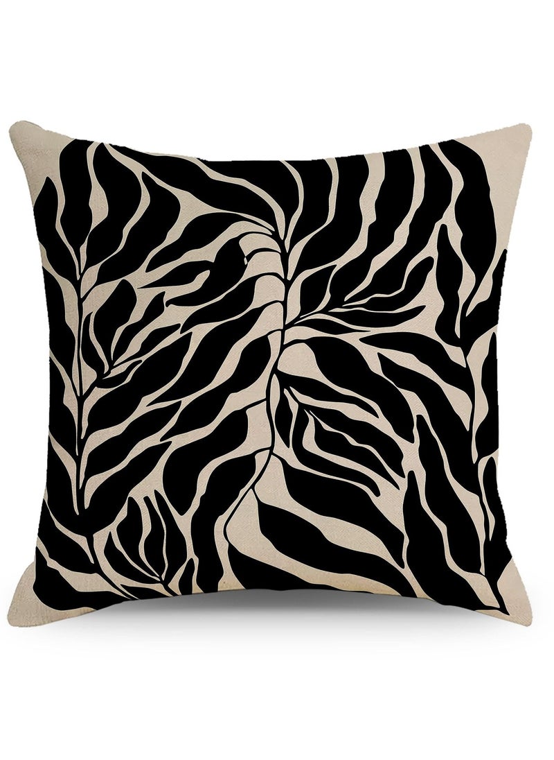 Y&D Nordic abstract pattern linen material pillowcase pillow cover 45*45cm 