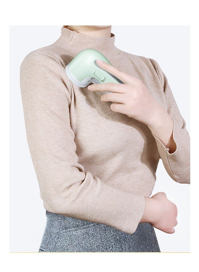 Al Kanzi Fabric Lint Remover, Lint Remover with 1 Blade, 1 Sticky Brush, 1 Brush, Plug in Use，fabric Sweater Lint Remover for Clothes and Furniture, Fuzz,Cashmere, Wool, Sofa,Coats(Green) - Image 3