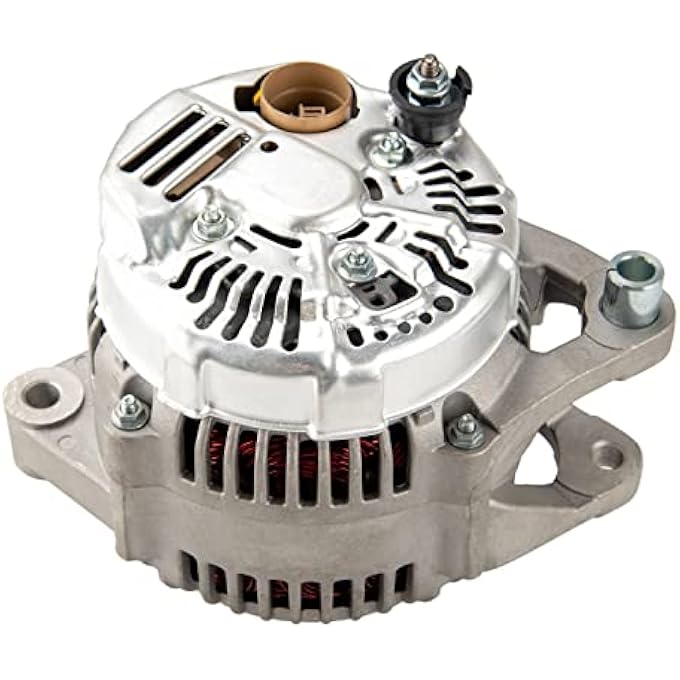 AUTOSITY Alternator Replacement 13765N New for Grand Caravan 96-00 Caravan 98-99 2.4L 3.0L 3.3L 3.8L Town & Country 99-00 3.8L Grand Voyager 96-97 99-00, 130Amp 12V CW 6-Pulley Groove - Image 2