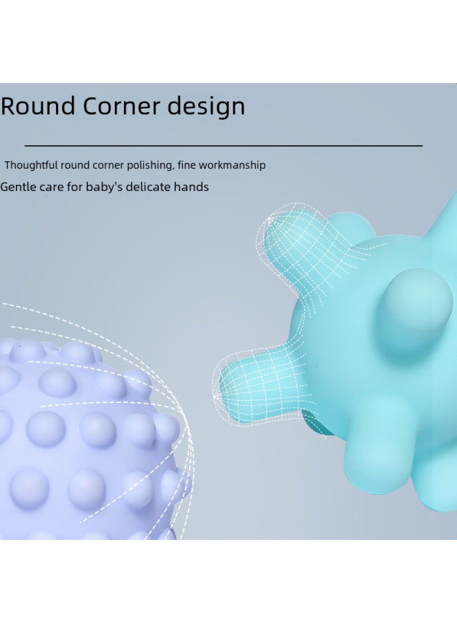 Loquat Educational Soft Jelly Baby Toy Hand Grab Ball Sensory Touch Massage Ball For Infants Sensory Perception Grasping-Color:Bulk-Specifications:See Details - Image 5