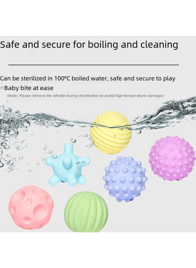 Loquat Educational Soft Jelly Baby Toy Hand Grab Ball Sensory Touch Massage Ball For Infants Sensory Perception Grasping-Color:Bulk-Specifications:See Details - Image 3