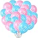 Lecpeting 30 Pcs Gender Reveal Balloons Girl or Boy Latex Balloon 12 Inches Pink Blue Party Balloon for Gender Reveal Baby Shower Themed Decorations - Image 3
