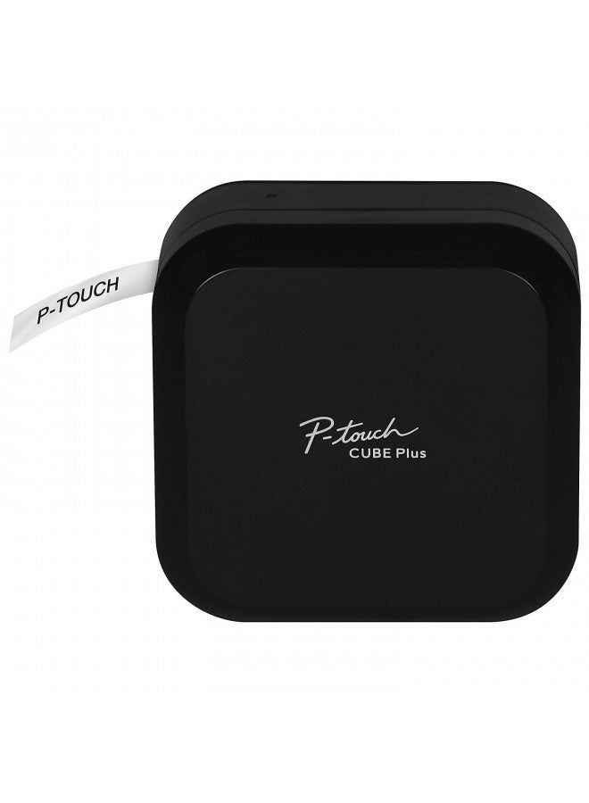 brother Brother P-touch CUBE Plus PT-P710BT Versatile Label Maker with Bluetooth Wireless Technology - Image 1