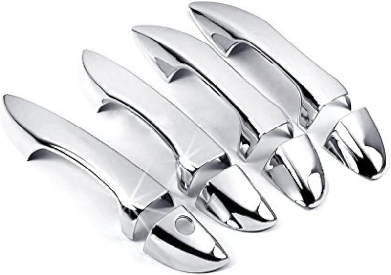 Eynpire 7004 Triple Chrome Plated ABS Door Handle Cover for 2014-2018 Toyota Corolla Sedan - Image 1