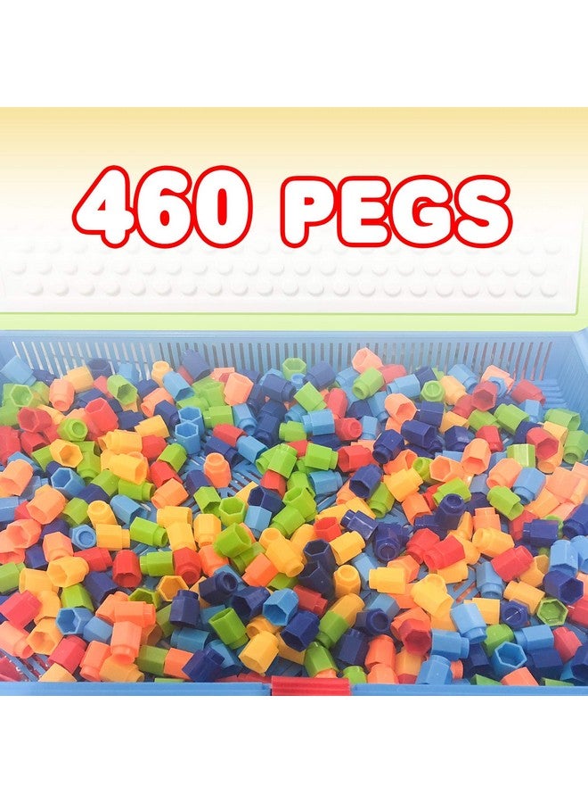 ArtCreativity Mushroom Peg Puzzle for Kids with 10-Challenges - Fun Brain Teaser for Children - Arts and Crafts Creative Educational Learning Toy - Gift Idea for Boys and Girls - Image 3