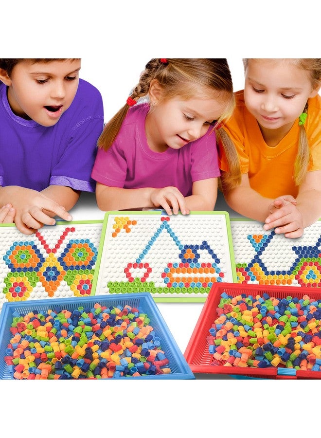 ArtCreativity Mushroom Peg Puzzle for Kids with 10-Challenges - Fun Brain Teaser for Children - Arts and Crafts Creative Educational Learning Toy - Gift Idea for Boys and Girls - Image 5