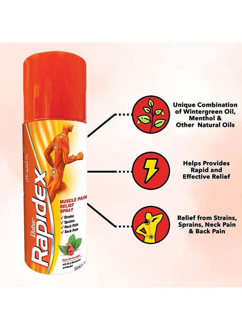 Dabur Muscle Pain Relief Spray, 150 Ml - Image 3