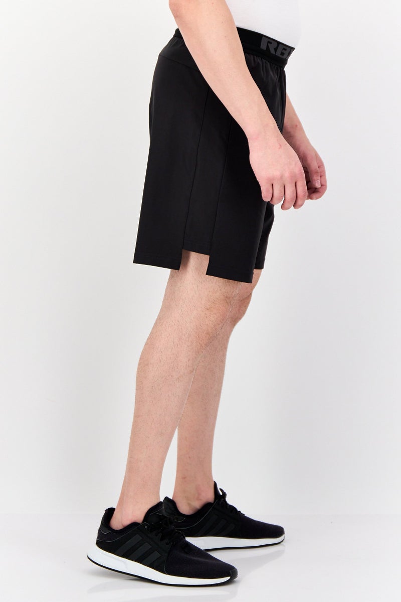 RBX Men Sportswear Fit Training Shorts, Dark Grey  - Image 3