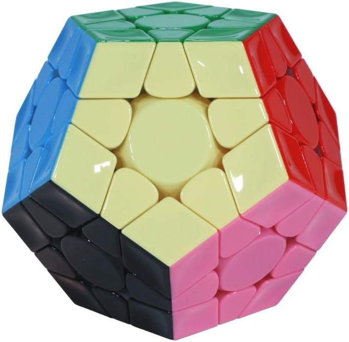 CuberSpeed Cuberspeed GAN Megaminx V2 Stickerless Black Side MagLev UV Speed Cube gan megaminx v2 Magnetic maglev uv Coated Stickerless Puzzle  - Image 2