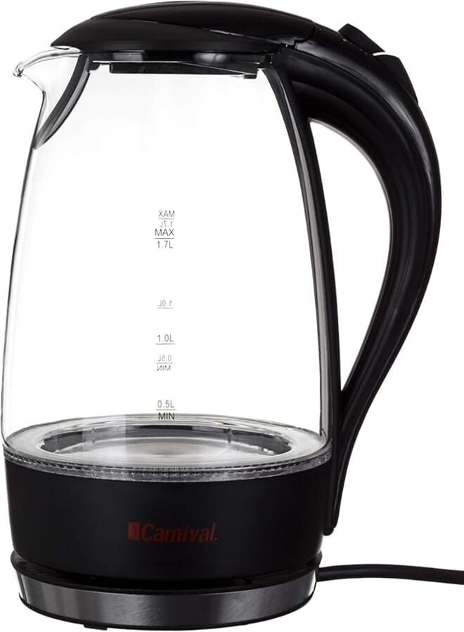 Carnival EG-1700KG Cordless Electric Kettle, 1.7 Liter