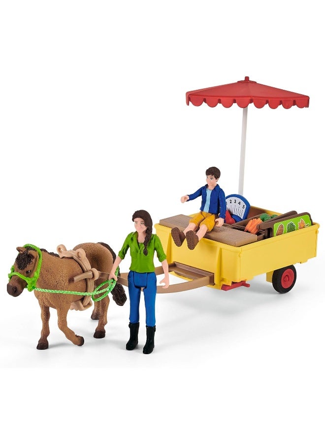 Schleich Sunny Day Mobile Farm Stand Playset - Image 4