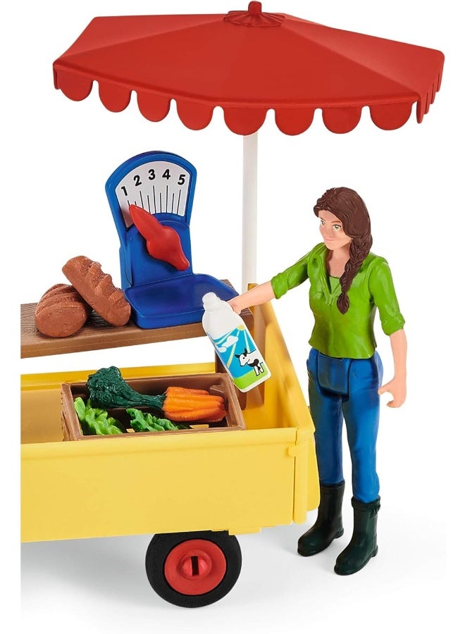 Schleich Sunny Day Mobile Farm Stand Playset - Image 5
