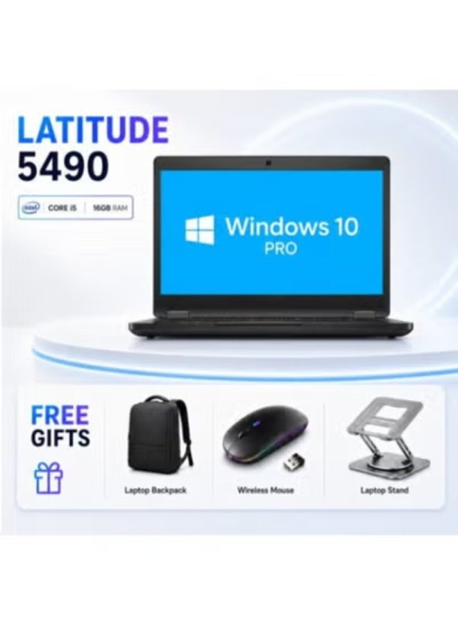 Business Laptop 14 Inch Display, 8th Generation i5 Processor, 16GB RAM, 480GB SSD Storage with Laptop Bag, Wireless Mouse and Laptop Stand - Image 3