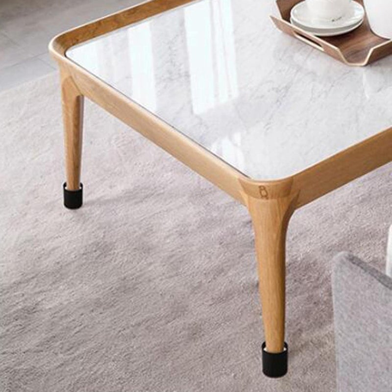 Bed and Furniture Riser Lifter Sofa Legs Riser Home Foot Accessories, Round 6x5cm Black - Image 2