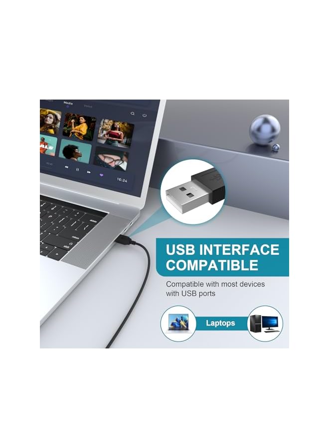 Green Tiger كابل شحن USB لجهاز الكمبيوتر لجهاز TI-84 بلس، TI-84 بلس CE، TI 89 تيتانيوم، TI Nspire CX / TI Nspire CX CAS لآلات الحاسبة الرسومية - Image 5