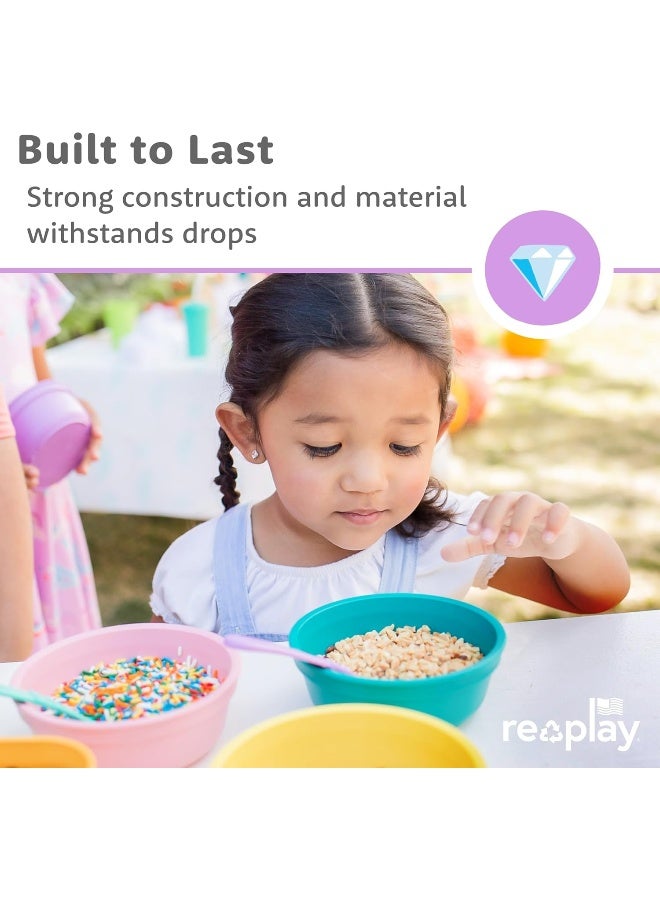 Replay Re Play Made in The USA 3pk Toddler Feeding Deep Bowls - Image 5