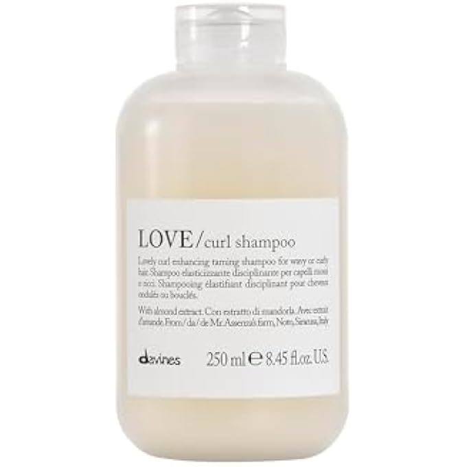 Davines LOVE CURL SHAMPOO | WAVY & CURLY HAIR SHAMPOO | SMOOTH AND MOISTURIZE CURLS WITH ALMOND EXTRACT | 8.45 FL OZ - Image 2