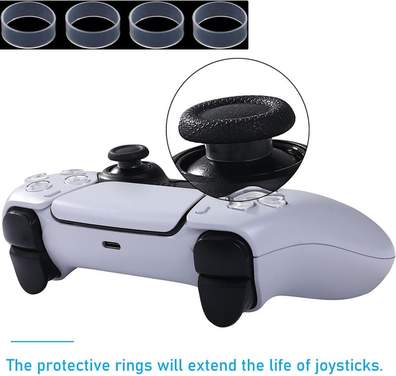 Ikpek 4 Pack Joysticks for DualSense PS5 TMR Electromagnetic Joystick Replacement for Sony PlayStation 5 PS5 Controller Anti-Drift Sticks with Repair Accessories Parts - Image 5