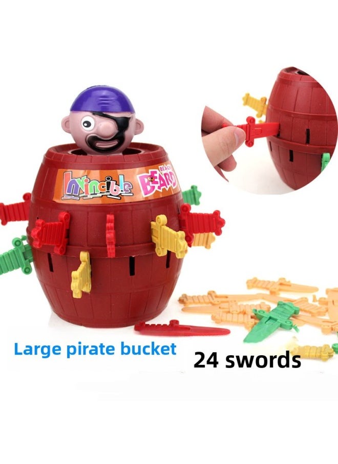 Generic - [Pirate Barrel] Stall Spoof Decompression Whole Toy Parent-child Interactive Game-Color:The Actual Issue Shall Prevail - Image 1