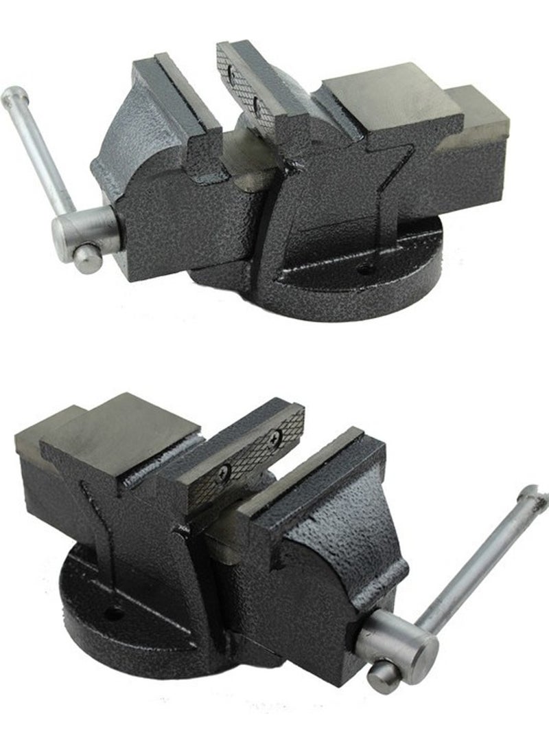 Millian 75 mm Forged Steel Fixed Table Bench Vise 5 Year Warranty Alloy Forged Steel 