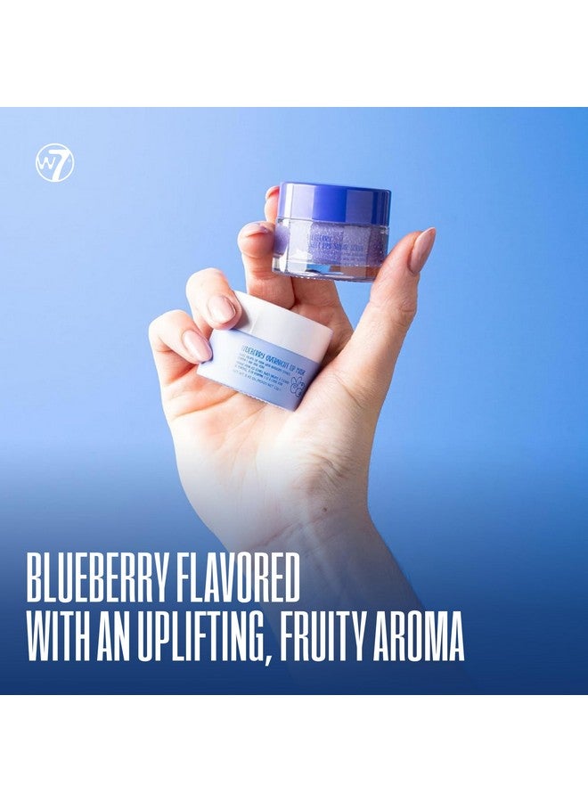 W7 Sweet Dreams Lip Scrub & Overnight Lip Mask Duo - 2 Piece Gift Set - Blueberry Flavour - Exfoliate, Condition, Soothe & Hydrate - Image 3