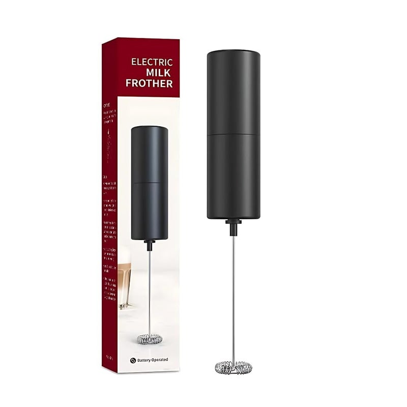 BEYOND BASIC Mini Coffee Milk Egg Beater Electric Foam Hand Blender Mixer Classic Sleek Design Froth Whisker Latte Maker for Milk,Coffee, Beater,Juice,Cafe Latte,Cappuccino (Premium Hand Blender) - Image 1