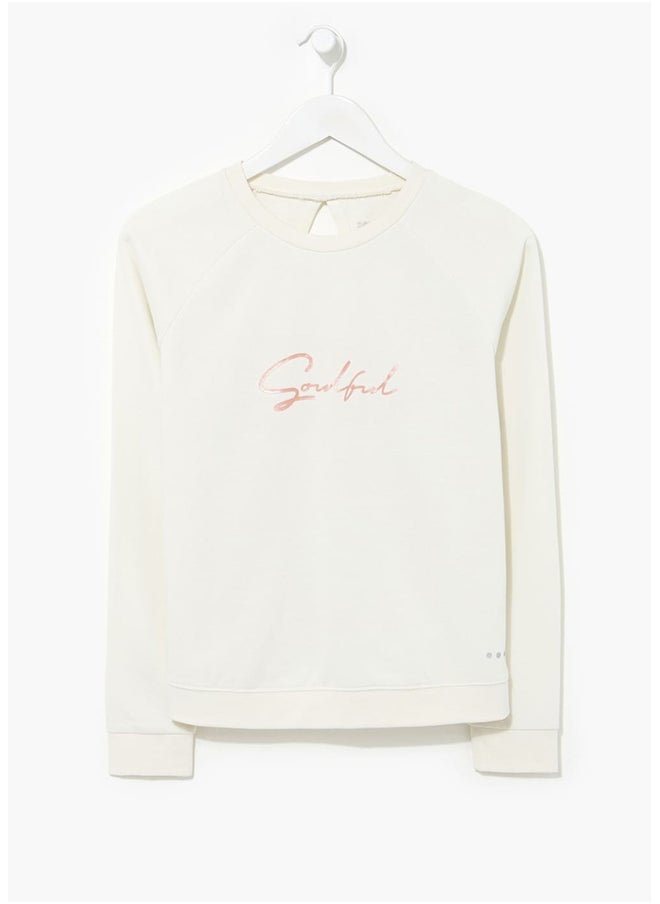 Matalan - Souluxe Long Sleeve Open Back Gym Top - Image 1