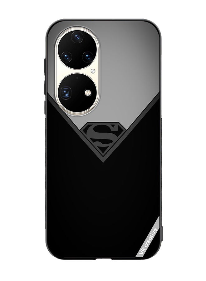 VR CREATIVE Protective Case Cover For Huawei P50 Pro Simple Superman Design Multicolour - Image 1