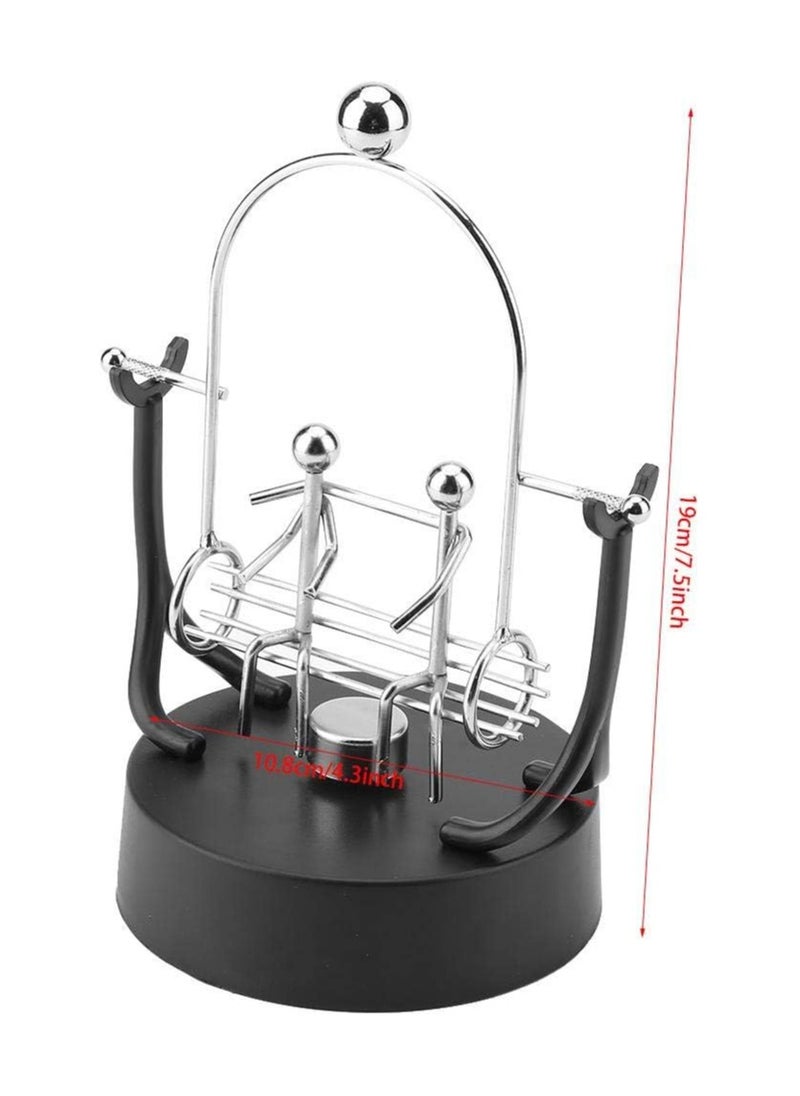 Kinetic Toy Electronic Swing Wiggle Device Perpetual Motion Swinging Art Craft Desk Decoration  - Image 3