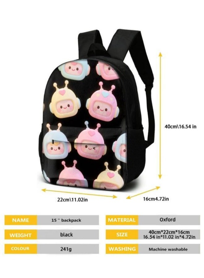 Bright Li Fire Fashion is unlimited! Cartoon bag three-piece set, suitable for a variety of scenes for students and teenagers (available for students, children, friends on outings, mountain climbing, school, etc.) - 80 - Image 4