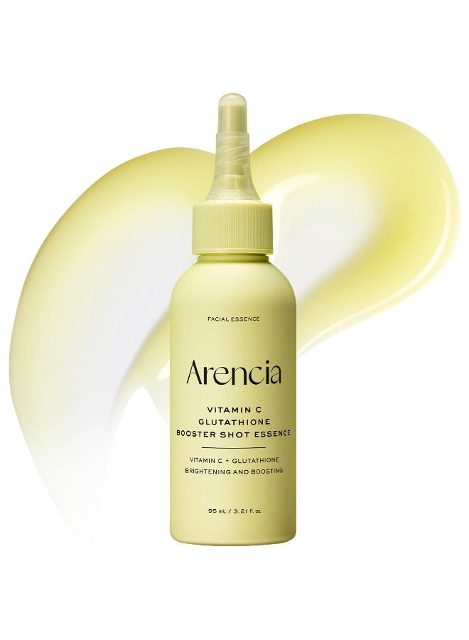 Arencia Vitamin C Glutathione Brightening Skincare Bundle – Booster Shot Essence 95ml + Skin Booster Mist 100ml – Korean Face Care Set for Radiance, Hydration & Even-Looking Skin - Image 3