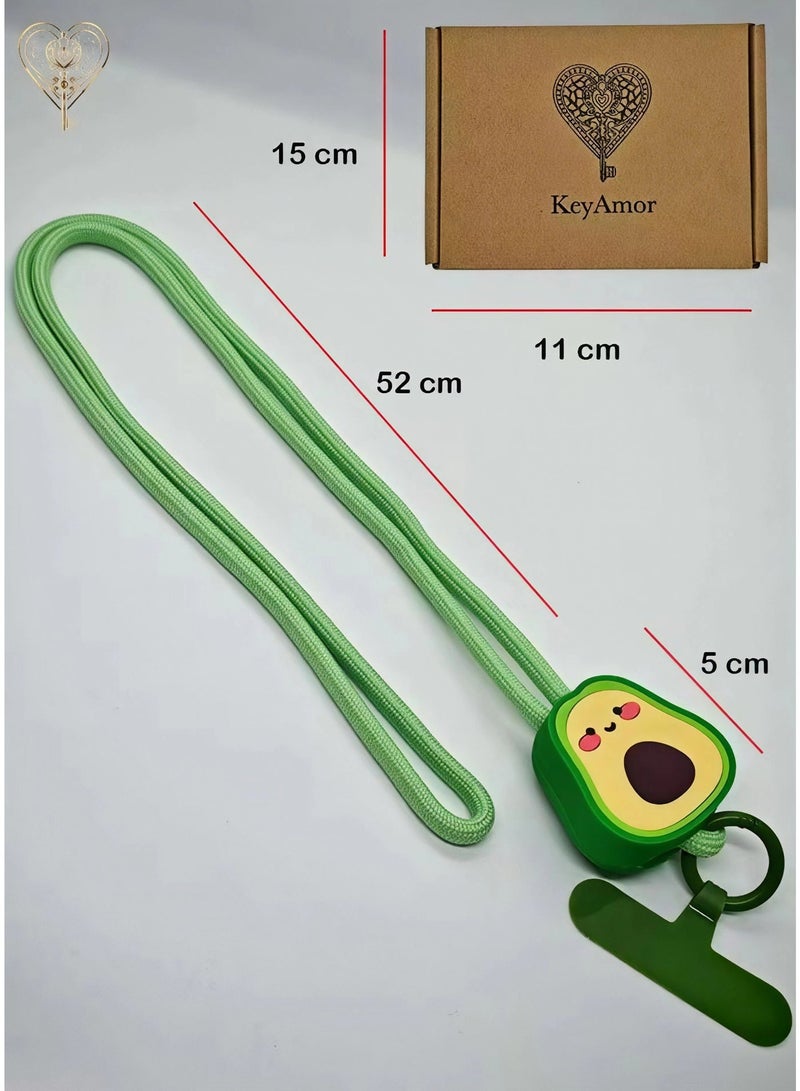 كيامور حامل بطاقة وحبل عنق بتصميم أفوكادو – إكسسوار عصري للمراهقين وأداة أساسية للمدرسة، مثالي كحبل عنق للأطفال، وحامل بطاقة للبنات، وحبل رقبة للأولاد، أو حامل بطاقة تعريف للطلاب، كما أنه مناسب لحضانة الأطفال، والاستخدام في الفصل الدراسي، وعرض بطاقة المعلم، وحامل بطاقة السفر، وحبل بطاقة المهرجانات، وحامل بطاقة المؤتمرات، وحامل بطاقة التعريف في المعسكرات الخارجية، وحامل بطاقة الأمان للأطفال - Image 3