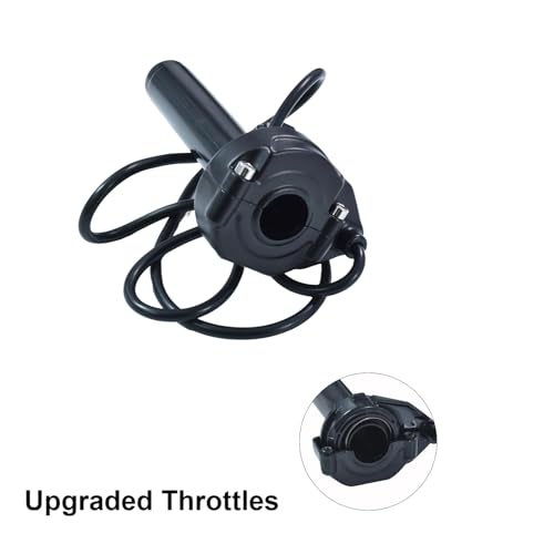 KZLM Surron Electric Throttle Grip Nylon Handle with Cable Throttle Kit and Rolling Bearing for Electric Bike Light Bee Sur-Ron Sur Ron X/S X160 X260 - Image 2