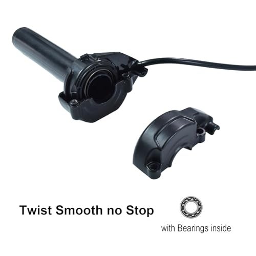 KZLM Surron Electric Throttle Grip Nylon Handle with Cable Throttle Kit and Rolling Bearing for Electric Bike Light Bee Sur-Ron Sur Ron X/S X160 X260 - Image 3