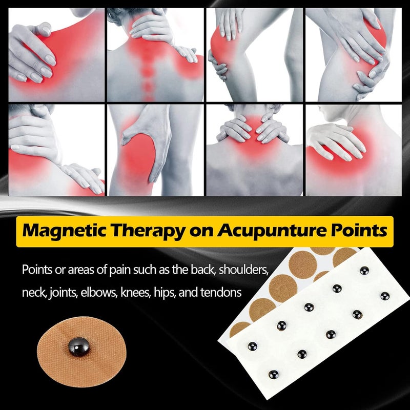 KPWIN Magnetic Acupressure Patches, Spot Magnet Kit Contains 3000 Gauss 40 Magnets + 600 Gauss 40 Magnets - Image 5