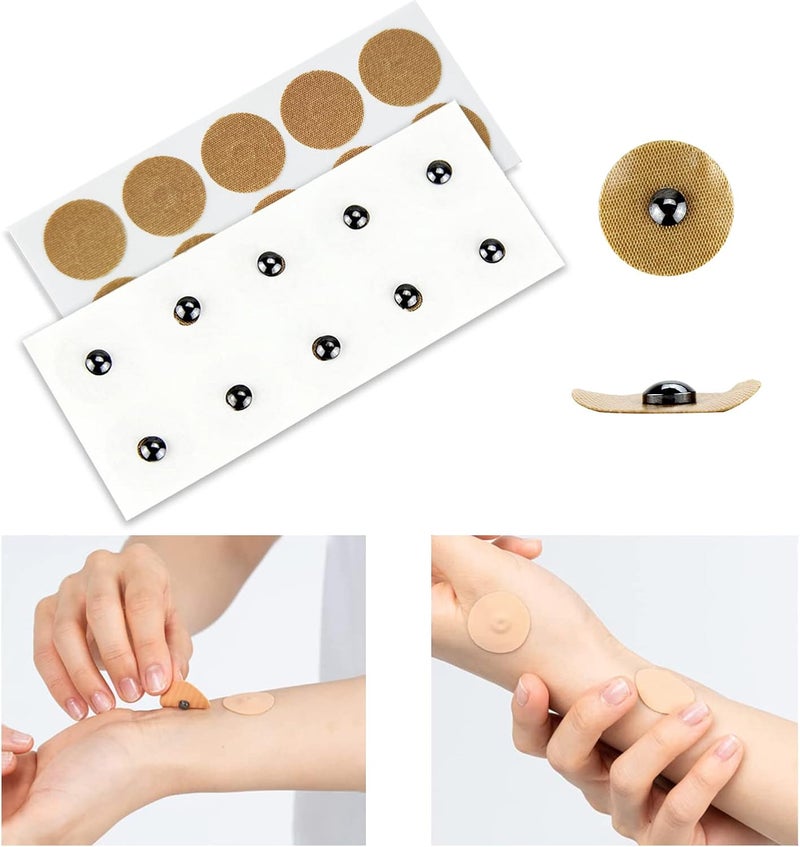 KPWIN Magnetic Acupressure Patches, Spot Magnet Kit Contains 3000 Gauss 40 Magnets + 600 Gauss 40 Magnets - Image 4