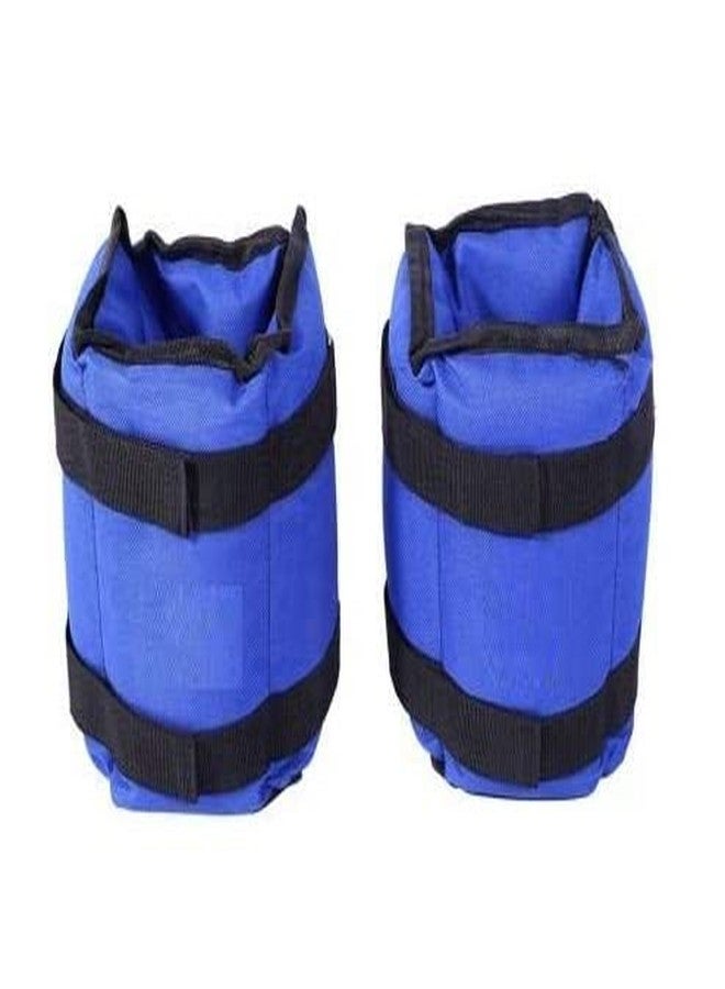 Forgesy Ankle Weight For Wrist & Legs Each 500 Gm (1 KG Set) Blue Ankle & Wrist Weight (1 kg) - Image 1