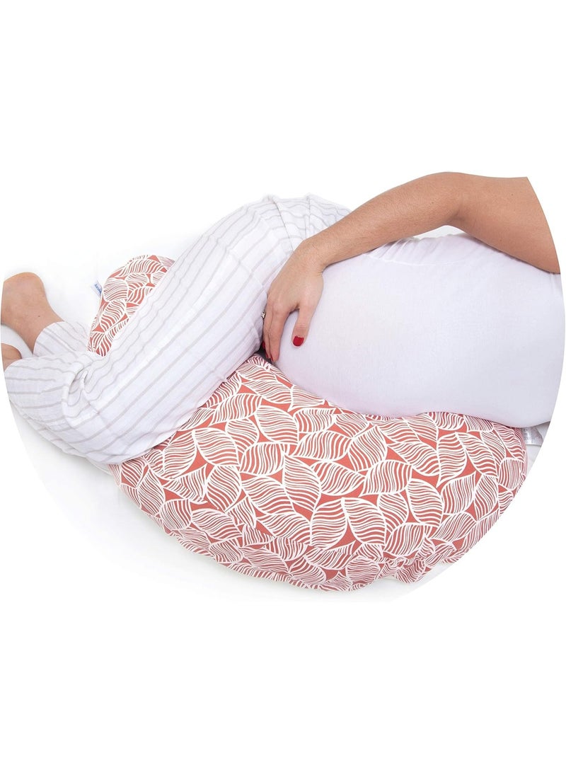 Mycey Macy's Pregnancy Body Pillow - White and Red - Image 3