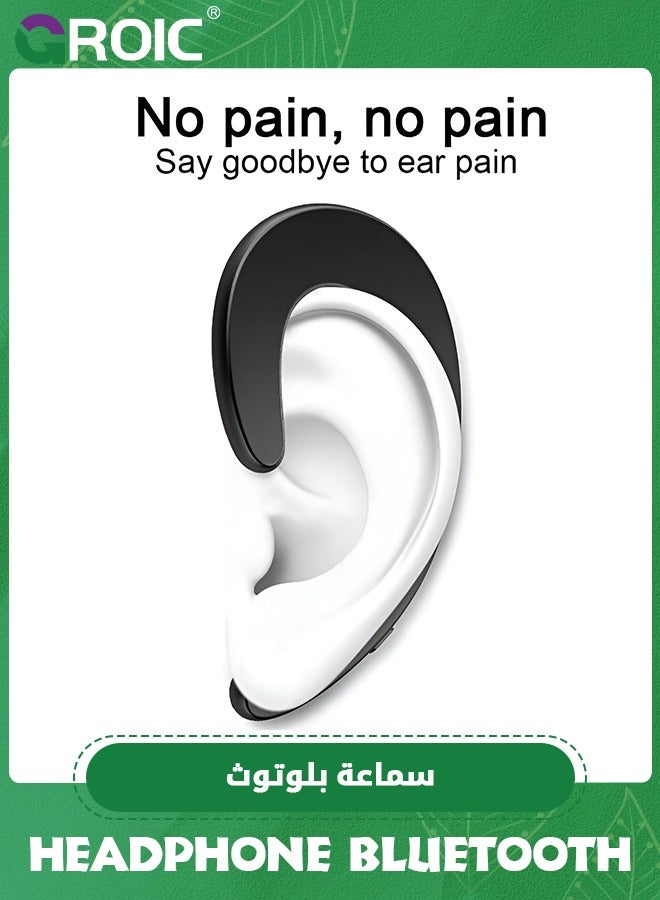 GROIC TWS Headphone Bluetooth 5.3 Wireless Bone Conduction Earphone Handsfree Headsets With Microphone Headphon,Sports Earphones for Running Driving Office TV - Image 5