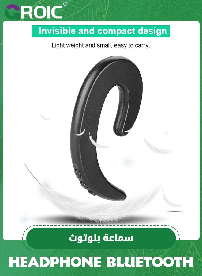 GROIC TWS Headphone Bluetooth 5.3 Wireless Bone Conduction Earphone Handsfree Headsets With Microphone Headphon,Sports Earphones for Running Driving Office TV - Image 2