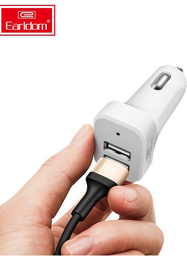 Generic - Car Charger PD 18W Dual USB Type-C Fast Charging Adapter – OEM USB C Car Charger for iPhone u0026 Android - Image 1