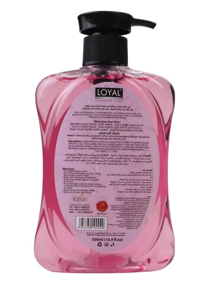 Loyal Liquid Hand & Body Wash With Pink Dream, Bath and Body Foaming Hand Soap- 500ml - Image 2