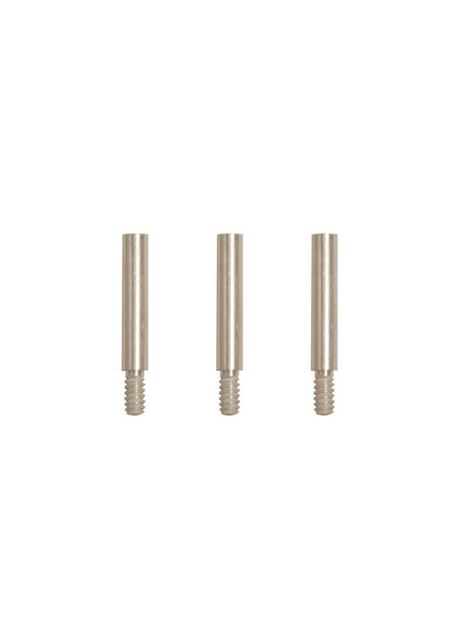 TruBind Aluminum Chicago Screw Post Extensions | 3/4 inch Post Length | 3/16 inch Post Diameter | Silver-Colored | 100 Pack
