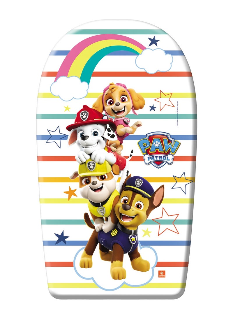 MONDO Mondo Body Board 84cm Paw Patrol Heroes | Surf Board for Kids | Lighweight Floats | Foam Board for Kids and Adults | Perfect for Beach and Pool - Image 1