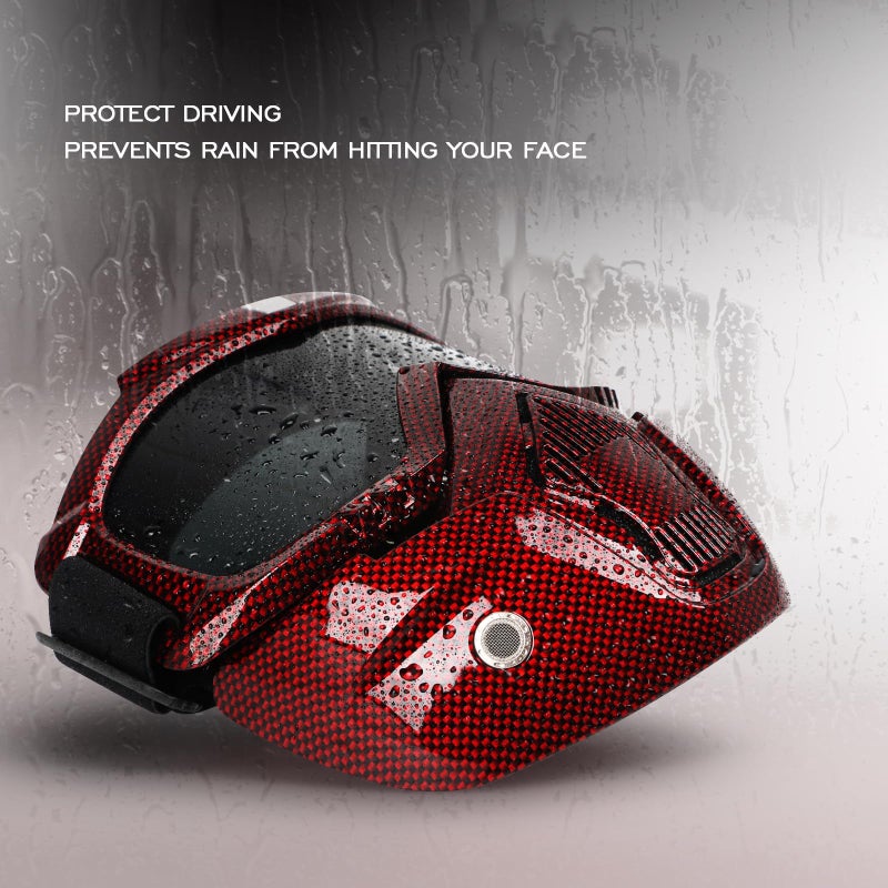 GGBuy Motorcycle Goggles with Removable Face Mask, Riding Glasses Dirt Bike ATV Motocross Detachable Eyewear Offroad Airsoft Paintball Cycling Protective Full Face Mask Anti-Fog for Adults Youth - Image 4