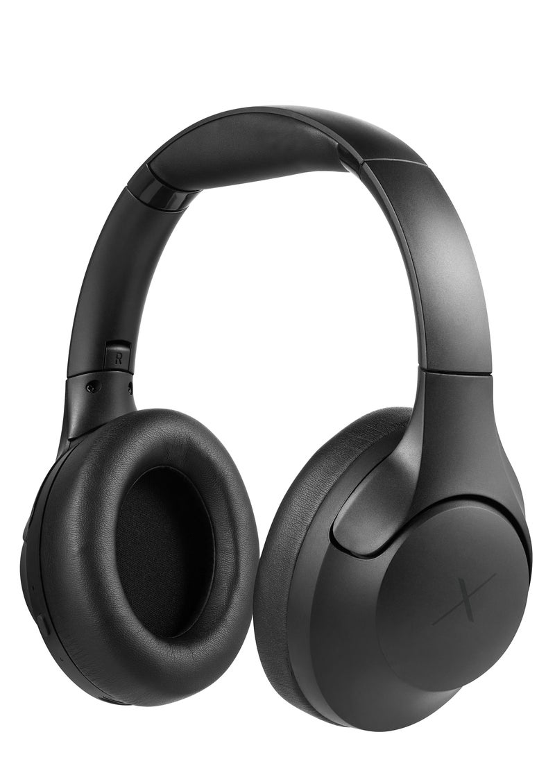 فولكانو سماعات رأس بلوتوث Volkano VXH200 مع خاصية إلغاء الضوضاء النشطة - أسود - Image 1