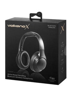 Volkano Volkano VXH200 Bluetooth Head Phones With  Active Noise Cancelling-Black  - Image 2