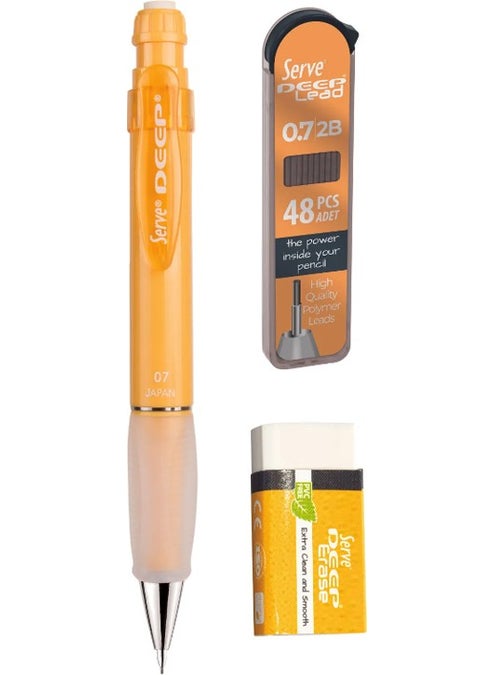 Serve Deep 3-Piece School Set Yellow  - Image 2