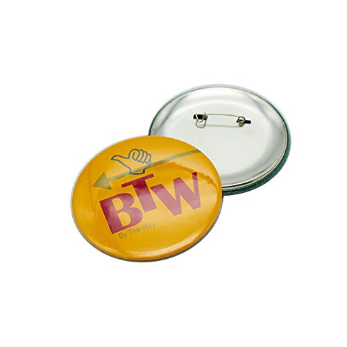 ChiButtons 75mm Metal Pin Badge Round [Metric System] (100 Sets) - Image 2