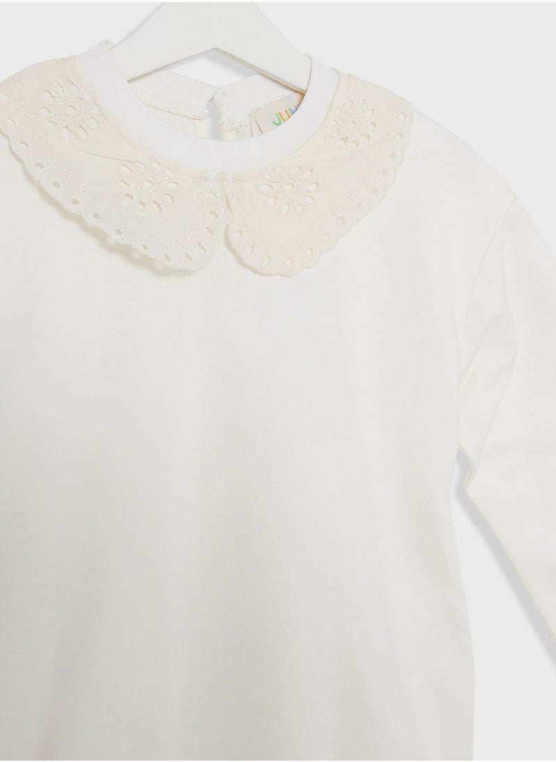 JUNE - Kids Lace Sweatshirt - Image 1